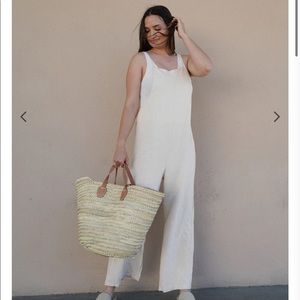 Carly Jean Dune Jumper in Bone - Brand New Size small